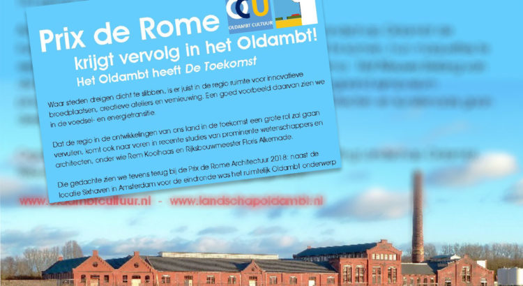 Prix de Rome wordt vervolgt in het Oldambt