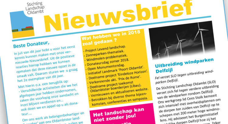 nieuwsbrief december Landschap Oldambt